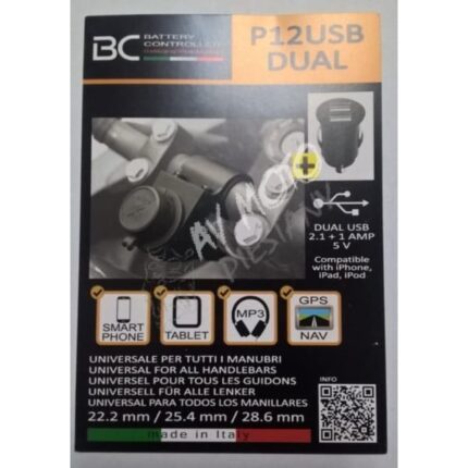 BC BATTERY ZÁSUVKA 12V DUAL USB