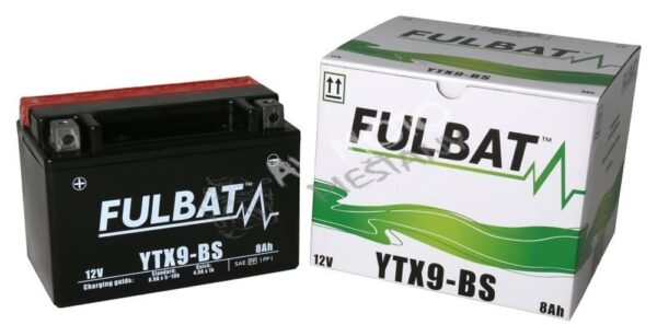 Bezúdržbová motocyklová batéria FULBAT FTX9-BS (YTX9-BS) 
