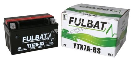 Bezúdržbová motocyklová batéria FULBAT FTX7A-BS (YTX7A-BS)