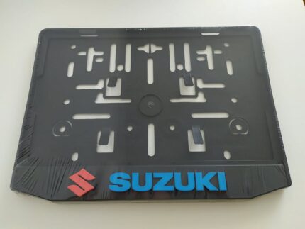 Podložka pod ŠPZ - SUZUKI Modrá