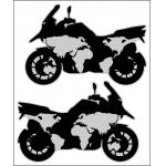 QUATTROERRE NÁLEPKA ADVENTURE 24x20 cm