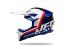 UFO INTREPID 2024 Motokrosová prilba Modro-biela – Obrázok 2