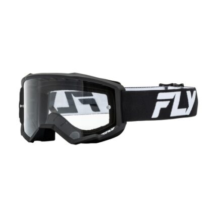 FLY RACING Okuliare FOCUS Čierno-Biele