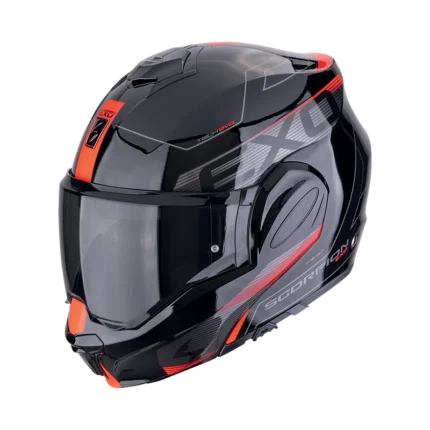 Scorpion EXO-TECH EVO TRAVELLER Čierno-červená