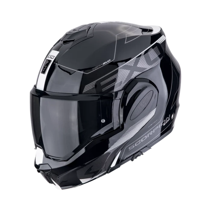 Scorpion EXO-TECH EVO TRAVELLER Čierno-biela - Image 1