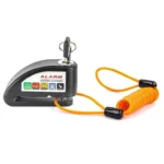 Zámok na motorku s alarmom 110db TXR čierny