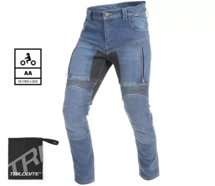 Kevlarové rifle TRILOBITE 661 Parado SKINNY FIT Modré