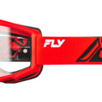 FLY RACING Okuliare FOCUS Červeno-Čierne