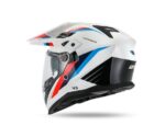 UFO COSMOS Enduro prilba Bielo-modro-červená – Obrázok 2