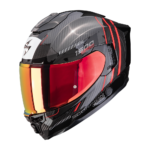 Scorpion EXO-1500 CARBON AIR ZITY Čierno-červená