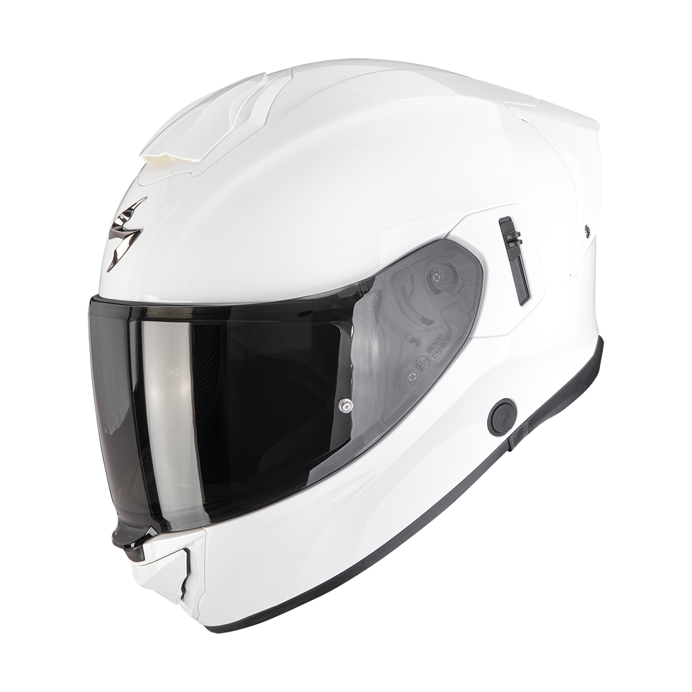 A_scorpionEXO530A_SOLID_Whi_getstung Scorpion EXO-530 AIR SOLID Biela lesklá – Obrázok 1