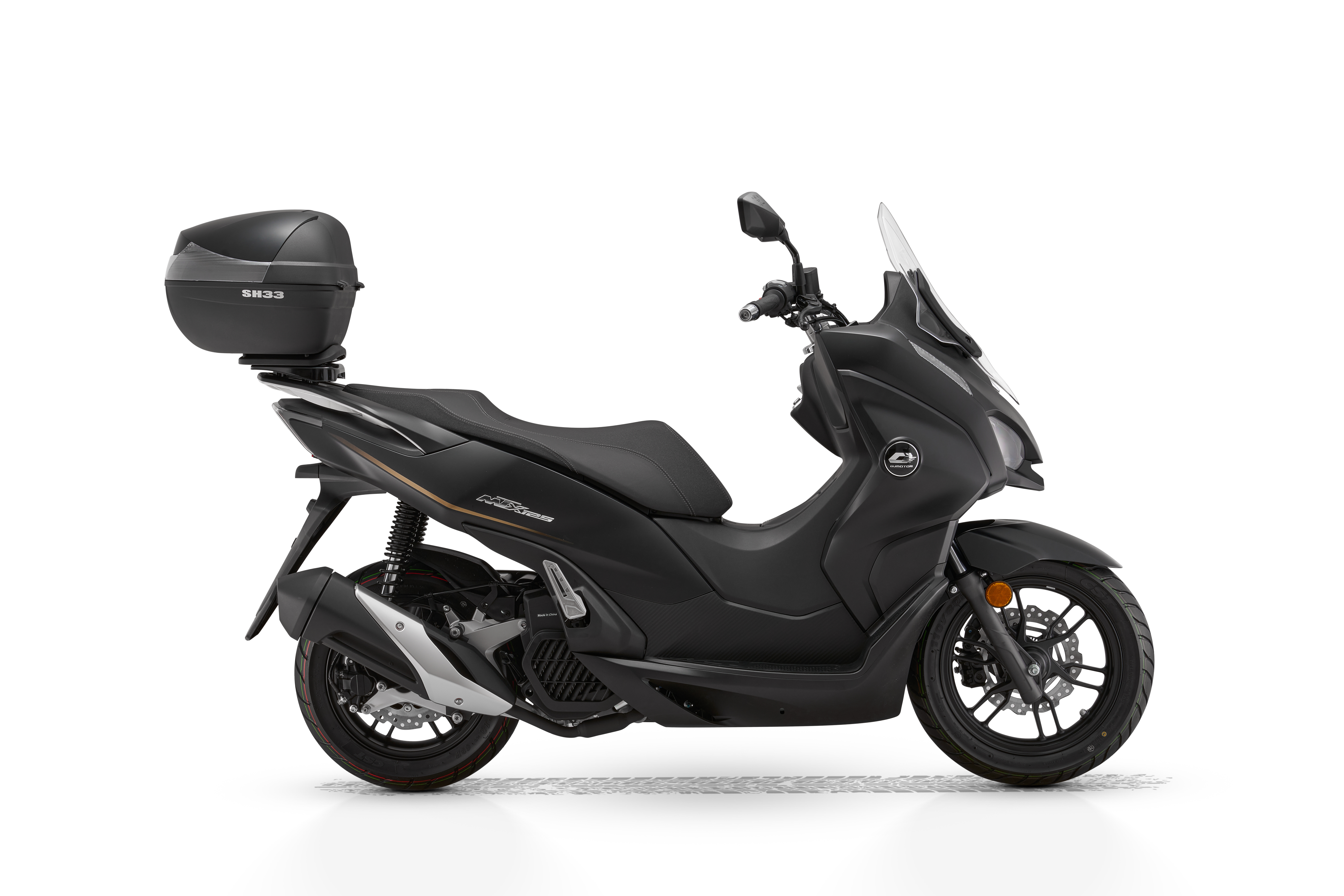 MTX1 QJMOTOR MTX 125 - Čierna – Obrázok 1