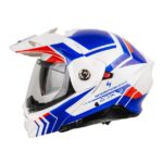 Scorpion ADX-2 LEWIS Bielo-modro-červená – Obrázok 2