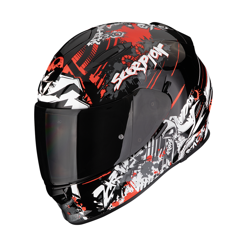 A_scorpionEXO491_SPECTER_BlaRed_getstung Scorpion EXO-491 SPECTOR Čierno-červená – Obrázok 1
