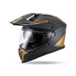 UFO COSMOS Enduro prilba Sivo-zlatá