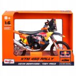 Model KTM 450 Rally Dakar 2024 No.2 Toby Price MAISTO 1:6